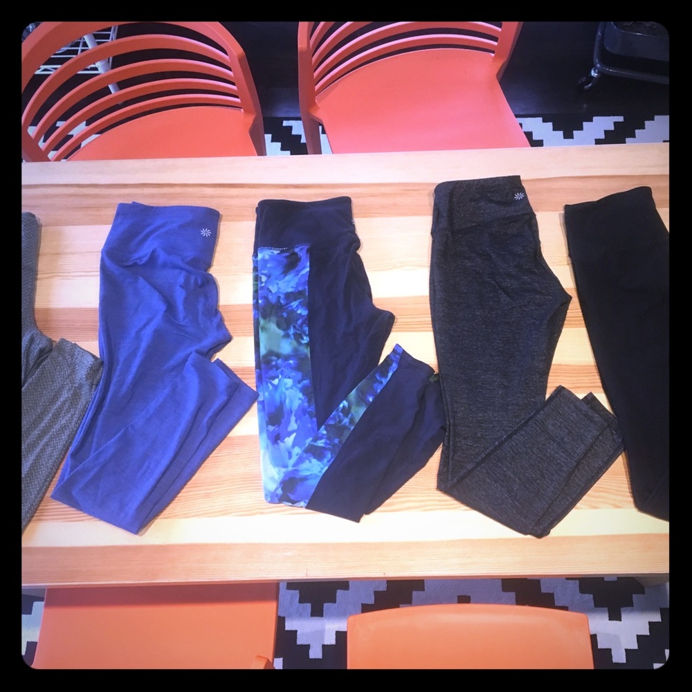 Lot of Athleta yoga pants size petite small